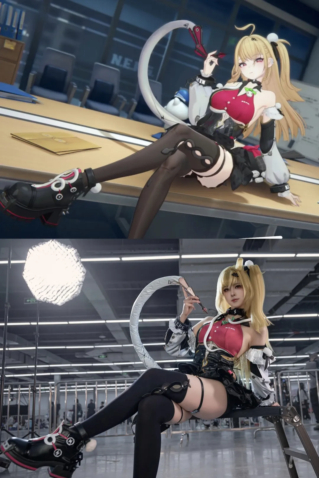 绝区零, 希希芙cos, Cosplay摄影, 漫展场照, 角色服装穿搭 - 第1张
