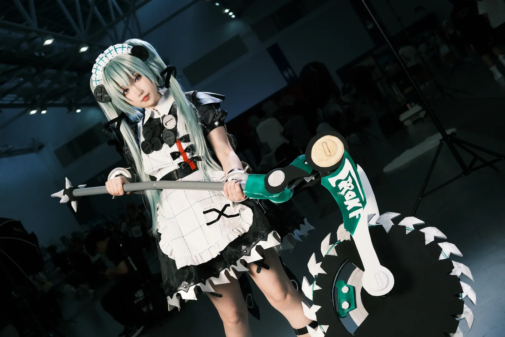 绝区零, 漫展摄影, 女仆cosplay, 可琳威克斯cos, 珠海AS10漫展 - 第1张