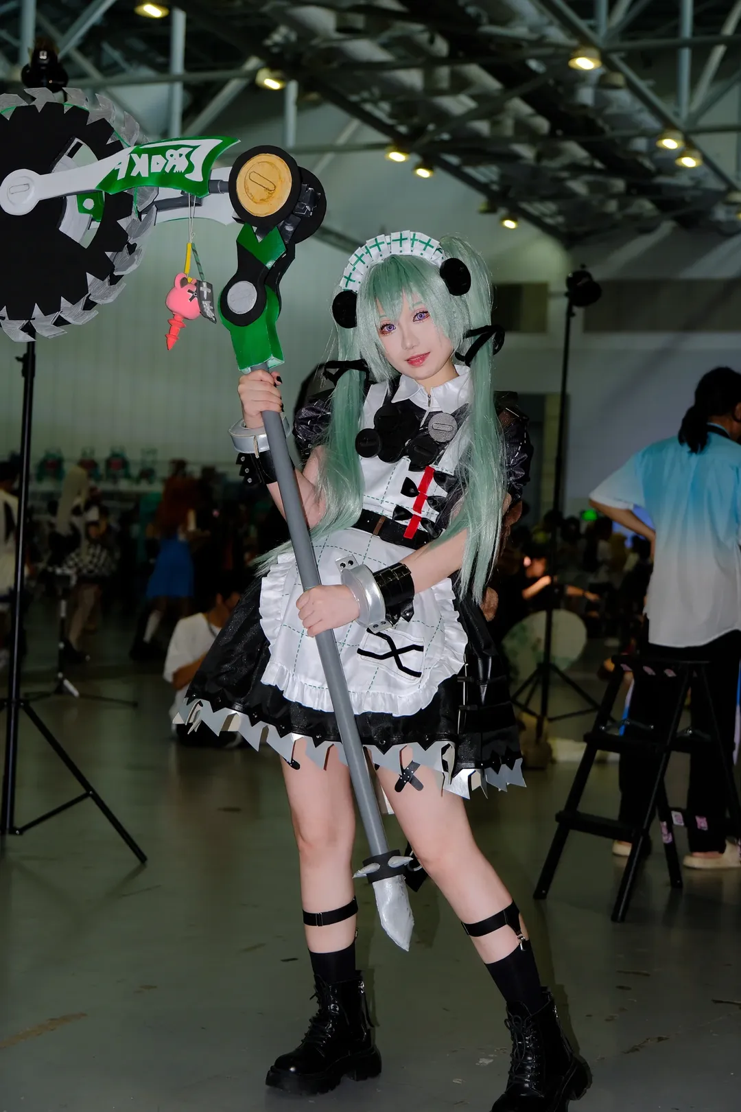 绝区零, 漫展摄影, 女仆cosplay, 可琳威克斯cos, 珠海AS10漫展 - 第13张