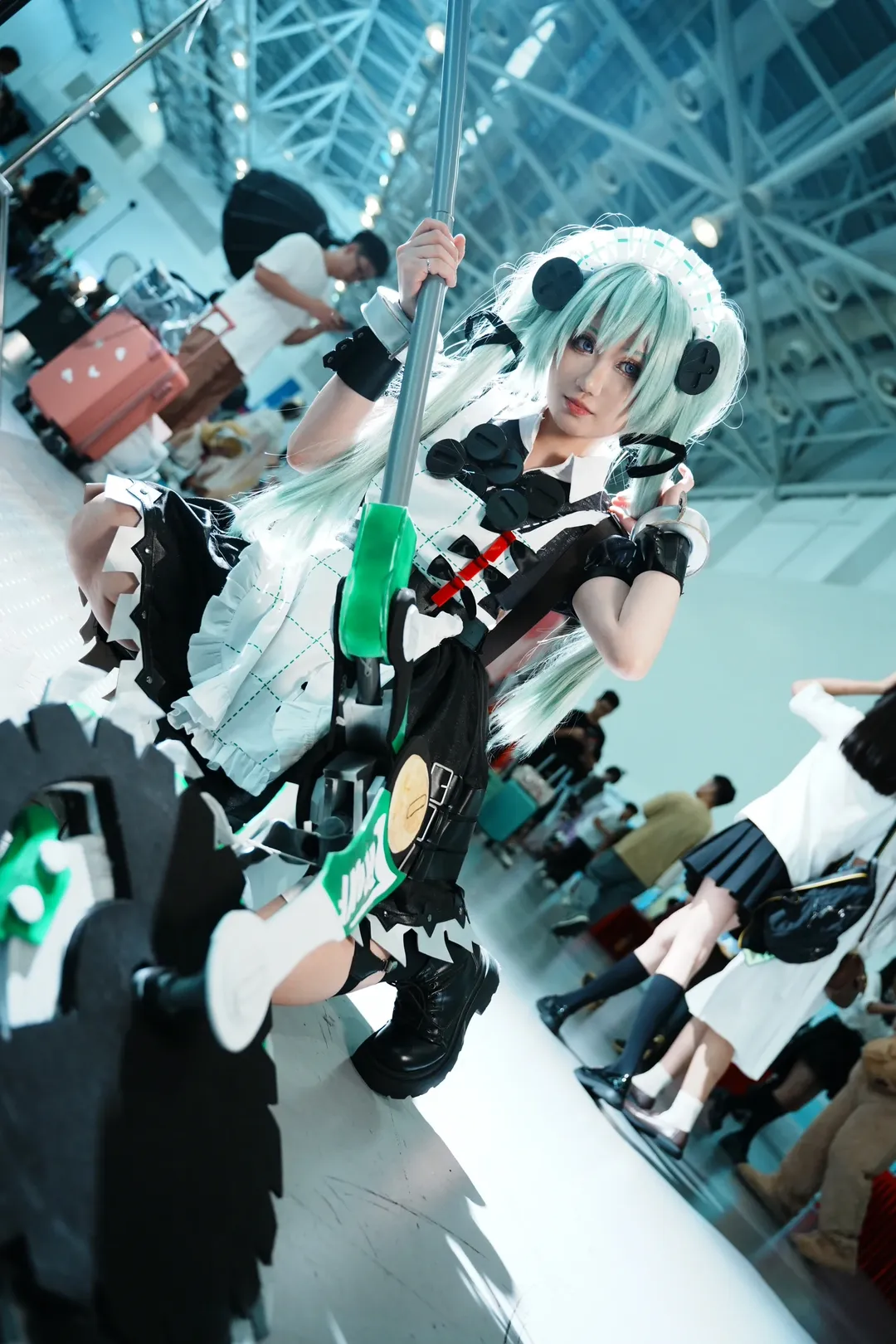 绝区零, 漫展摄影, 女仆cosplay, 可琳威克斯cos, 珠海AS10漫展 - 第14张