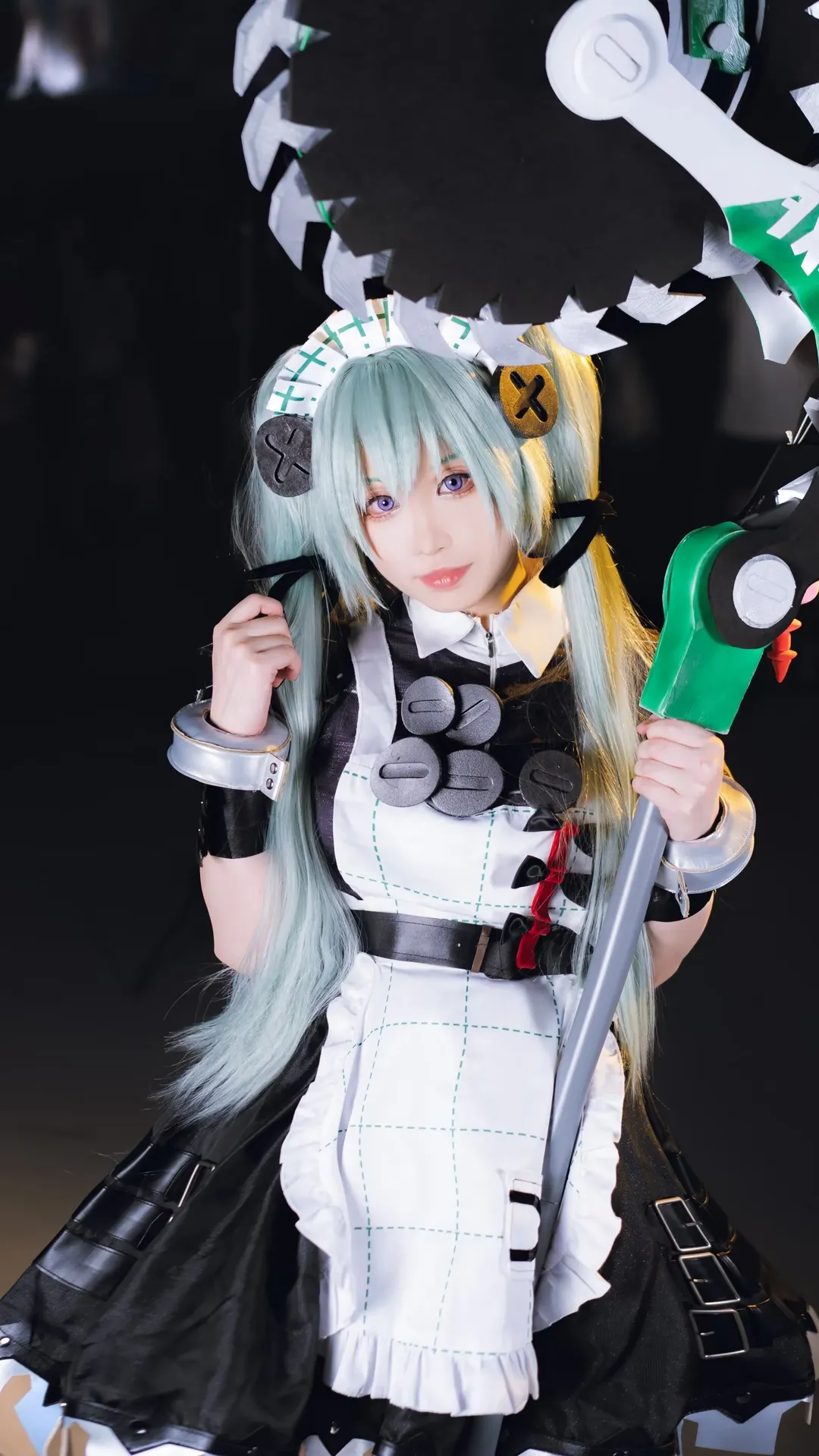 绝区零, 漫展摄影, 女仆cosplay, 可琳威克斯cos, 珠海AS10漫展 - 第15张