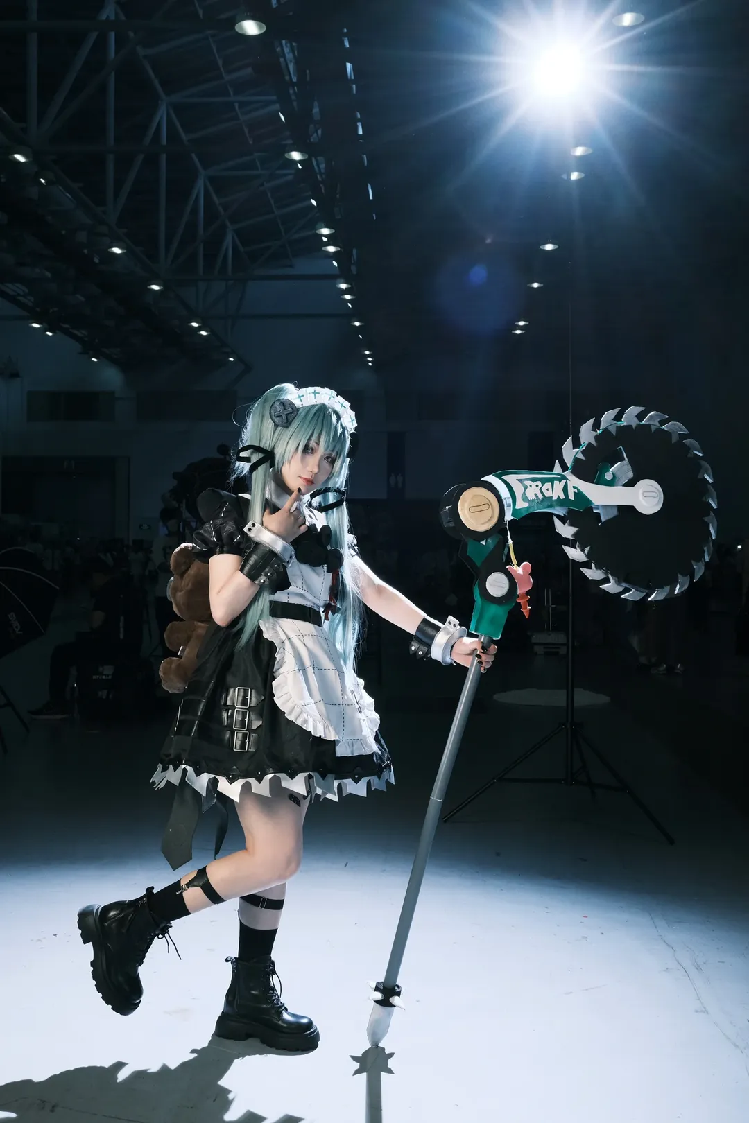 绝区零, 漫展摄影, 女仆cosplay, 可琳威克斯cos, 珠海AS10漫展 - 第3张
