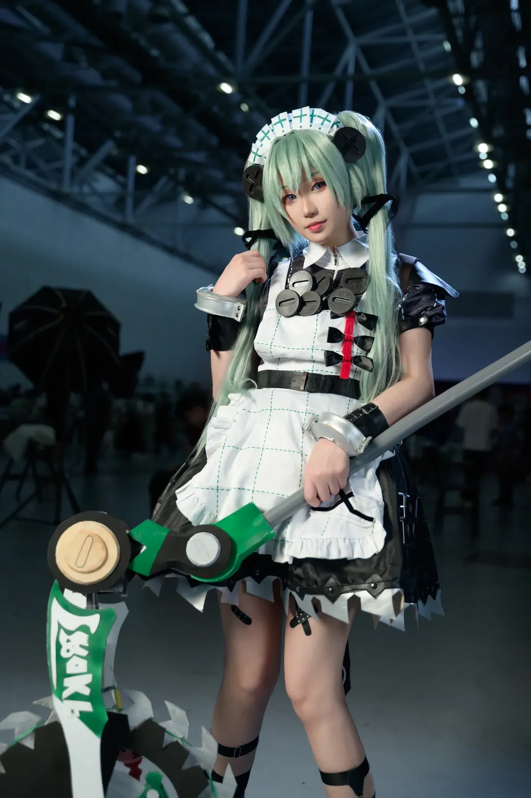 绝区零, 漫展摄影, 女仆cosplay, 可琳威克斯cos, 珠海AS10漫展 - 第6张