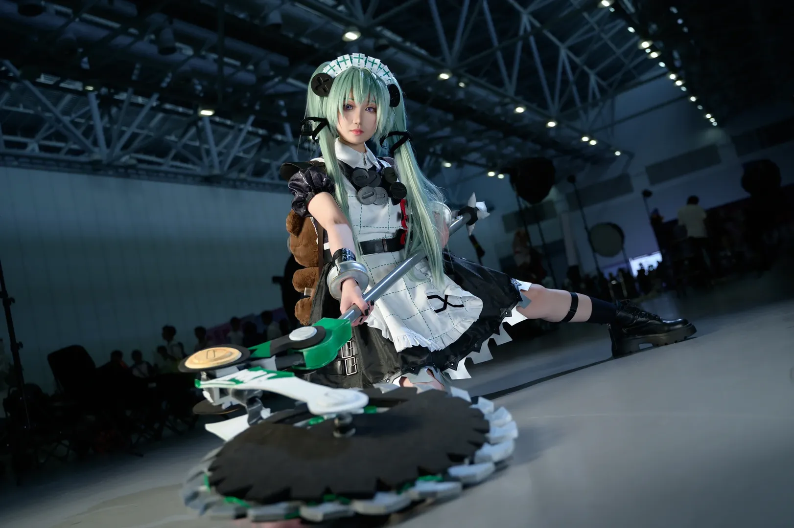ゼンレスゾーンゼロ, イベント撮影, メイドコスプレ, コリン・ウィックス コスプレ, 珠海AS10コミックコンベンション