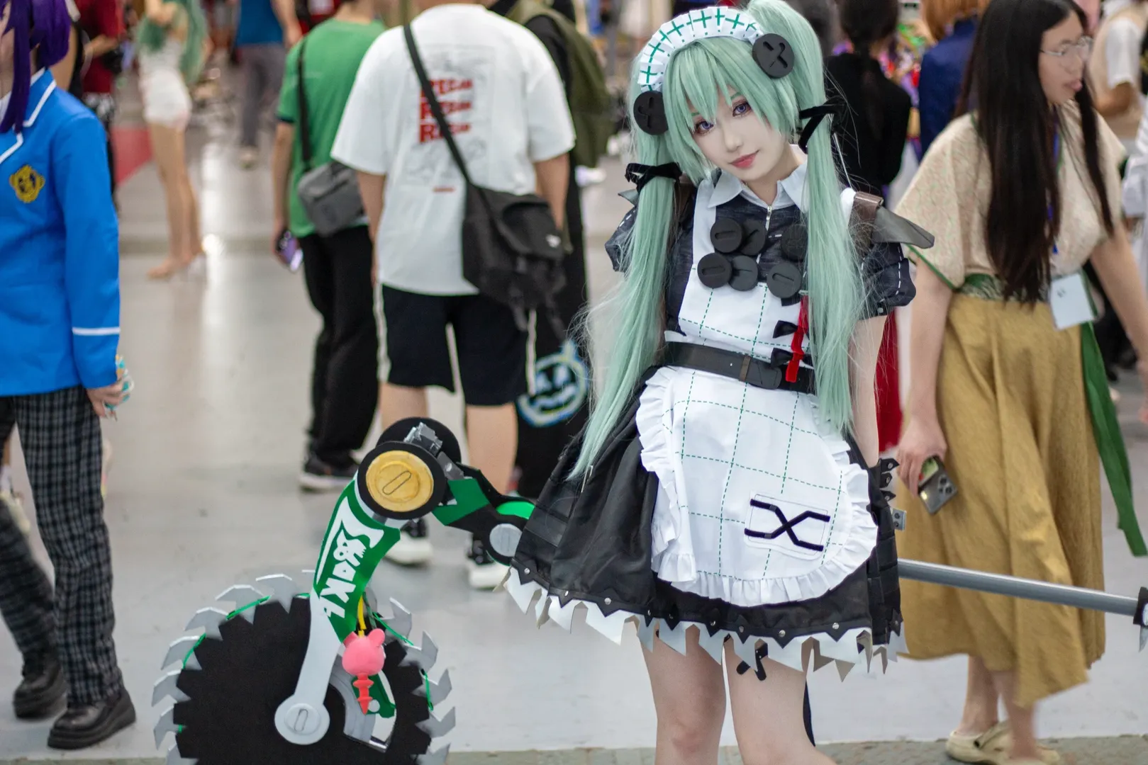 绝区零, 漫展摄影, 女仆cosplay, 可琳威克斯cos, 珠海AS10漫展 - 第9张