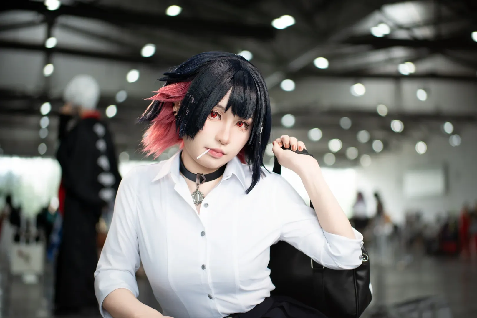 绝区零, 漫展返图, 艾莲乔cos, cosplay场照, 黑丝穿搭 - 第1张