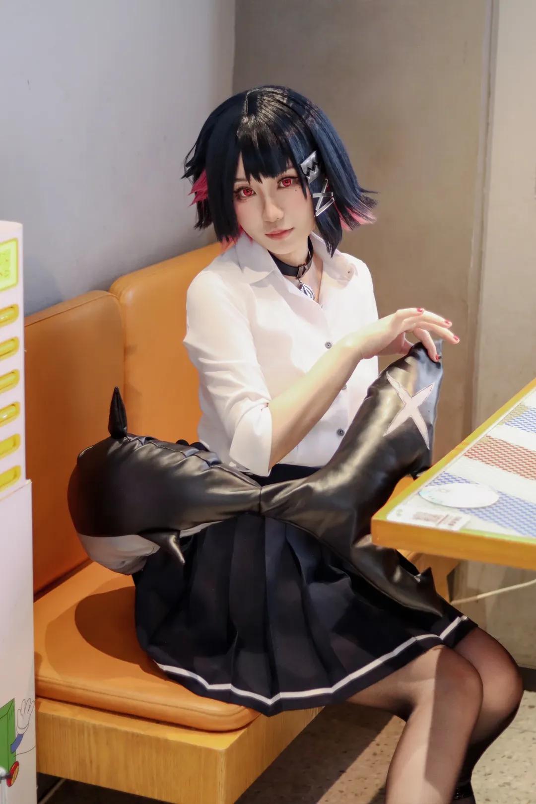 绝区零, 漫展返图, 艾莲乔cos, cosplay场照, 黑丝穿搭 - 第5张