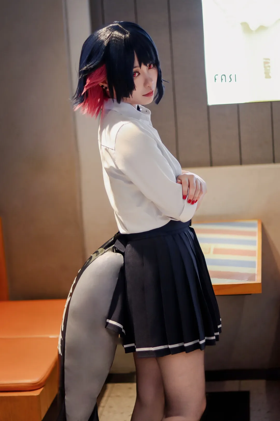 绝区零, 漫展返图, 艾莲乔cos, cosplay场照, 黑丝穿搭 - 第7张
