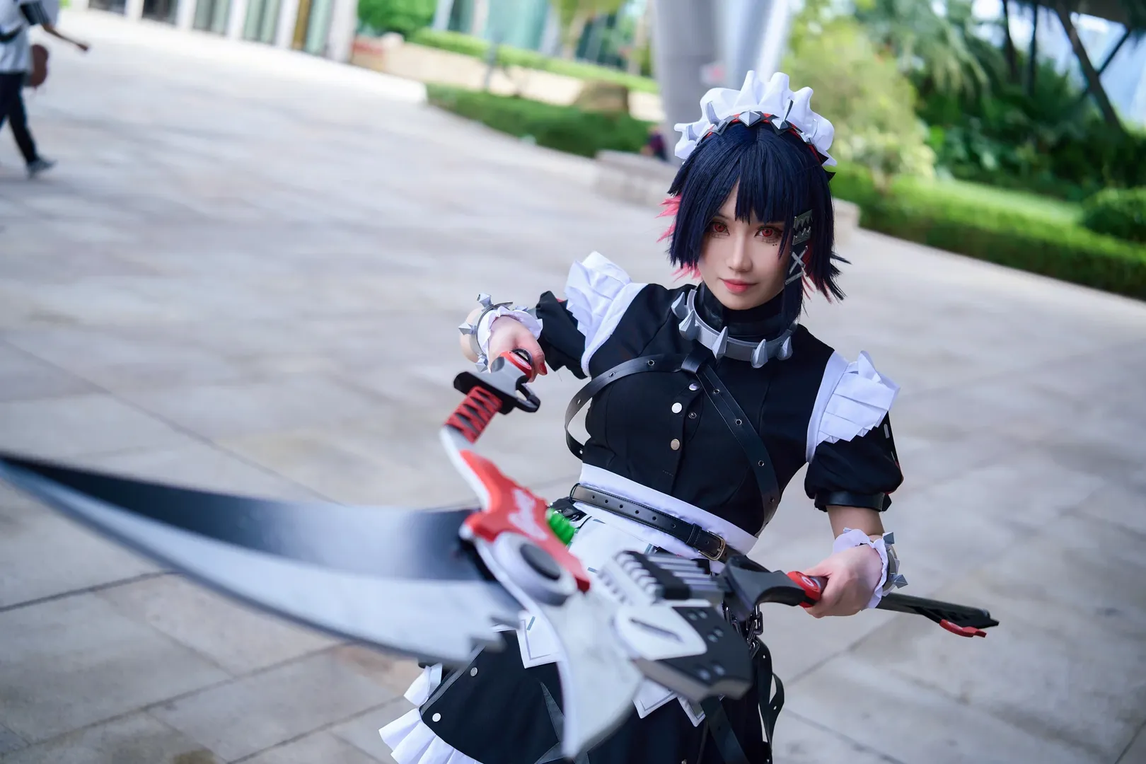 绝区零, 艾莲乔cos, 鲨鱼妹cos, 黑丝cosplay, 珠海漫展 - 第3张