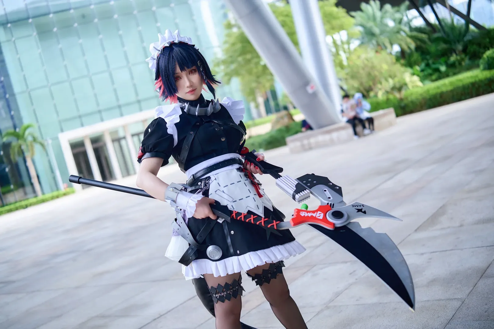 绝区零, 艾莲乔cos, 鲨鱼妹cos, 黑丝cosplay, 珠海漫展 - 第8张