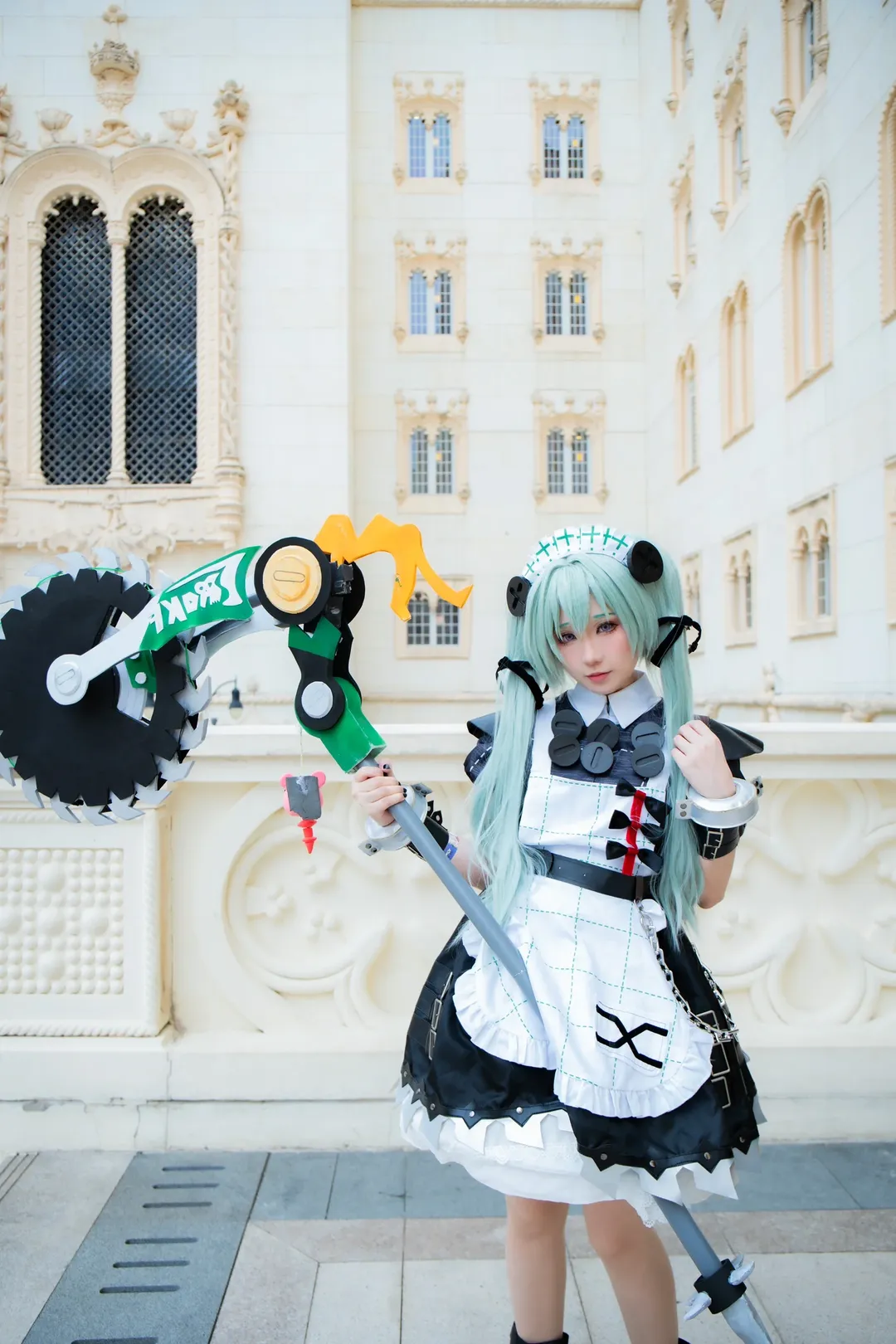 绝区零, 漫展场照, cosplay道具, 可琳cos, 暗黑女仆 - 第2张