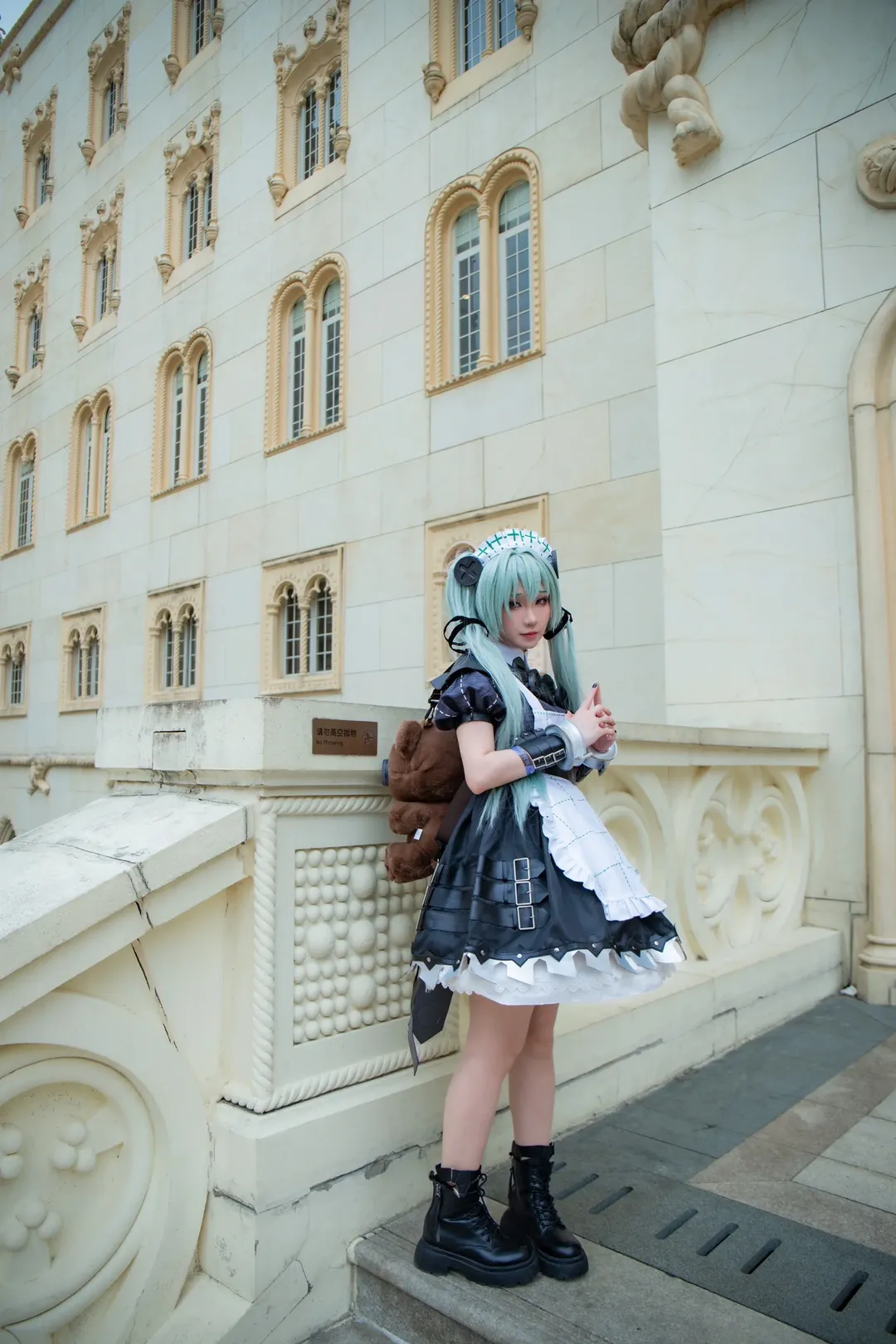 绝区零, 漫展场照, cosplay道具, 可琳cos, 暗黑女仆 - 第4张