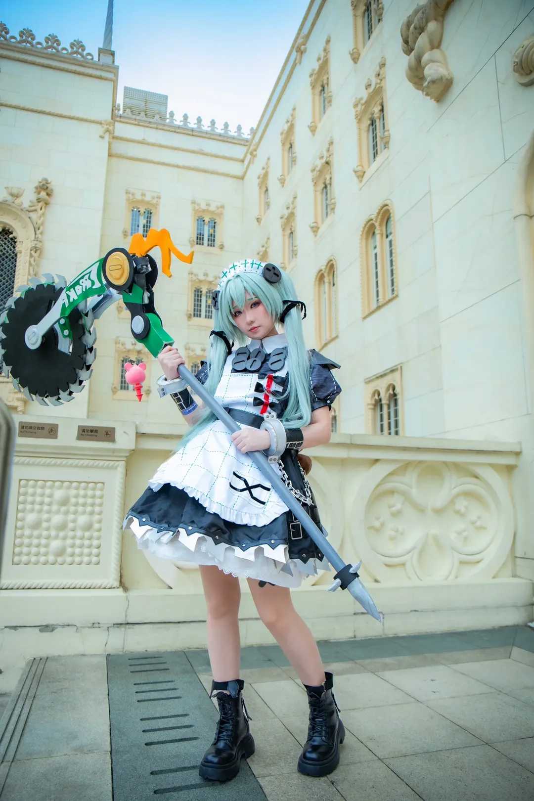 绝区零, 漫展场照, cosplay道具, 可琳cos, 暗黑女仆 - 第6张