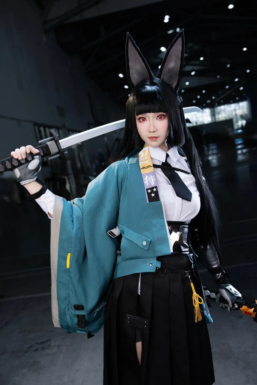 绝区零, 漫展返图, 星见雅cos, cosplay穿搭, 黑丝cos - 第8张