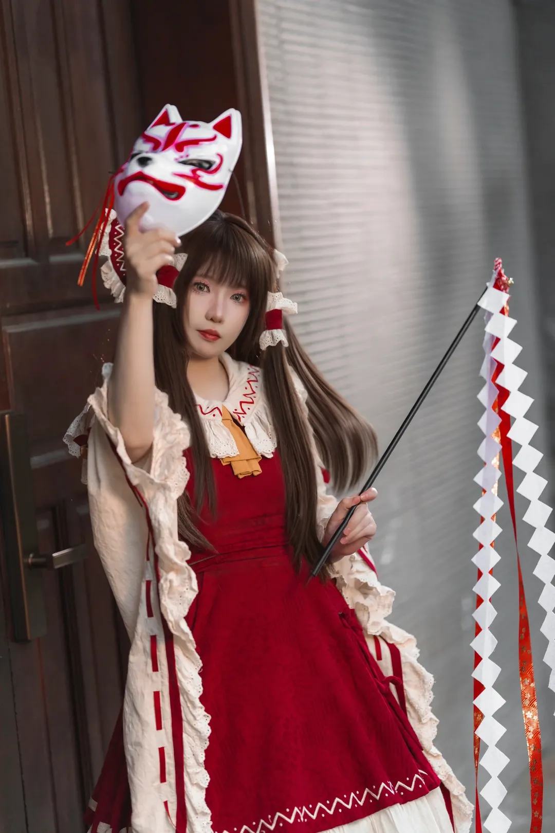 场照, 博丽灵梦cos, 东方project, 巫女服, 珠海风景 - 第9张