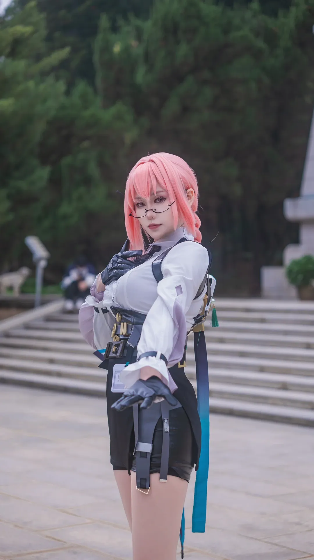 ゼンレスゾーンゼロ, コスプレ, イベント写真, 月城柳コスプレ, 対ホロウ特別行動部第六課コスプレ