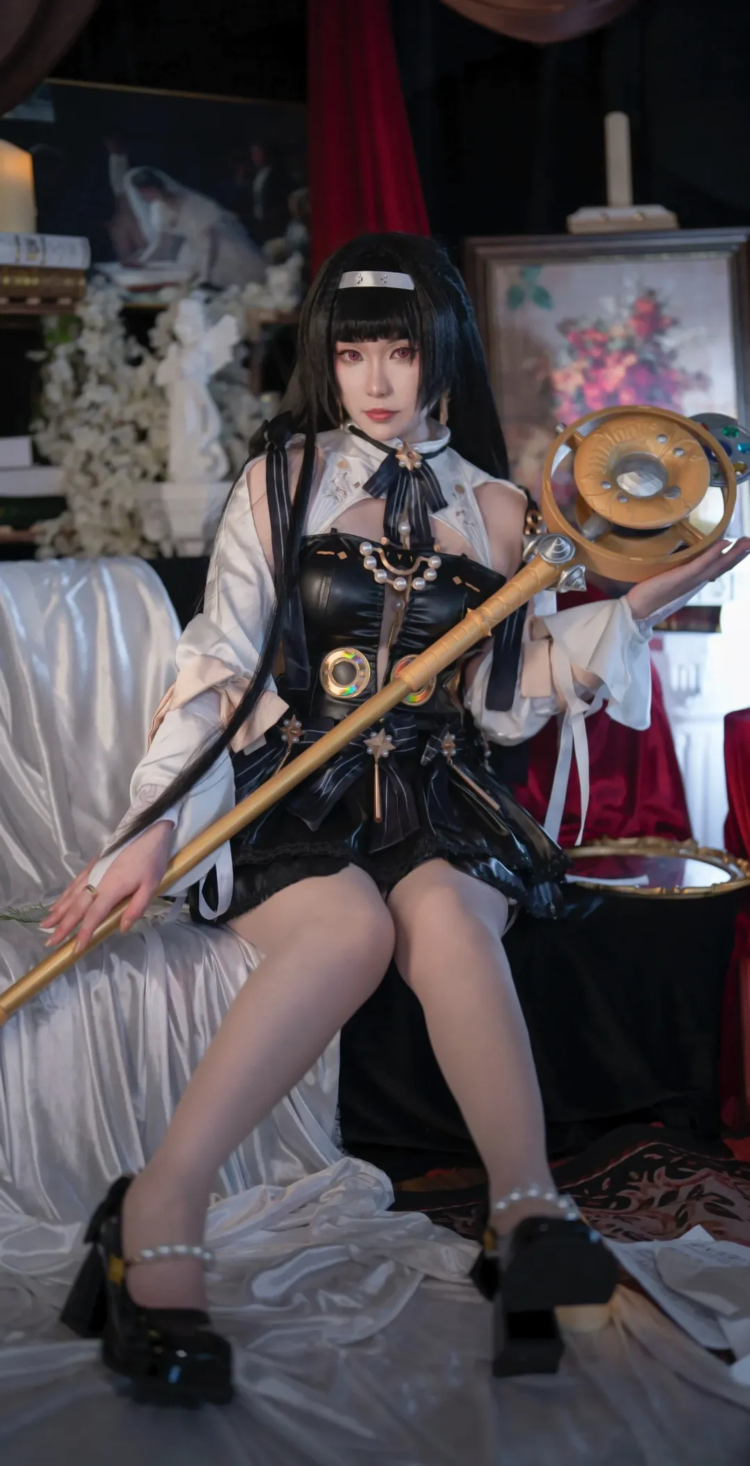 绝区零, 二次元摄影, 棚拍, 耀嘉音cos, 白丝cos - 第7张