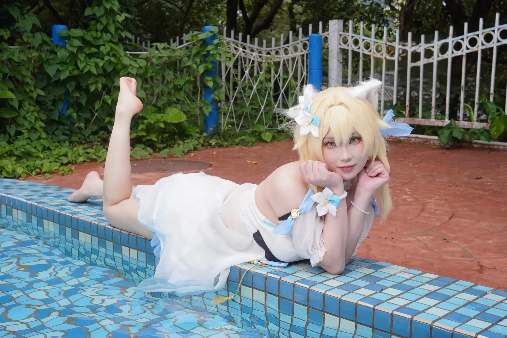 原神, cosplay, 荧cos, 夏日泳装, 水乐园 - 第11张