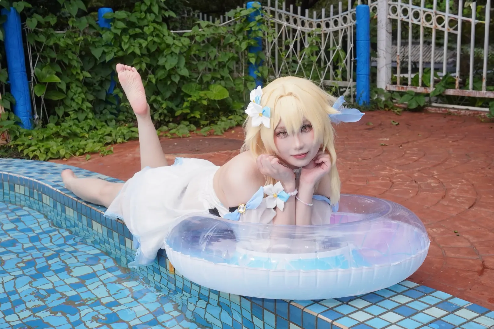 原神, cosplay, 荧cos, 夏日泳装, 水乐园 - 第12张