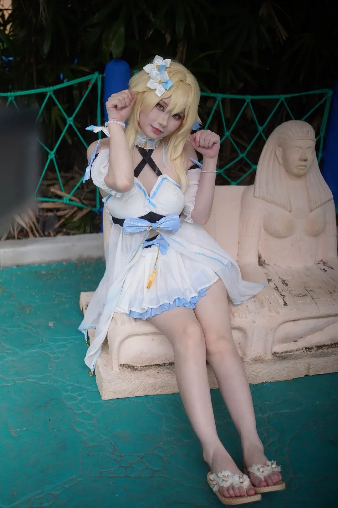 原神, cosplay, 荧cos, 夏日泳装, 水乐园 - 第8张