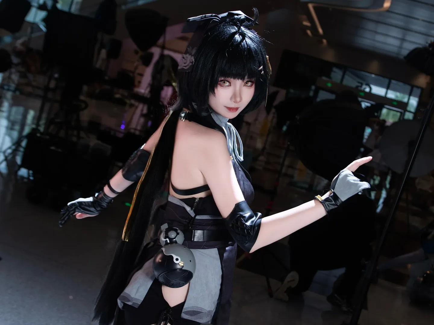鸣潮, cosplay, 二次元摄影, 弗洛洛cos, 过膝靴cos - 第4张
