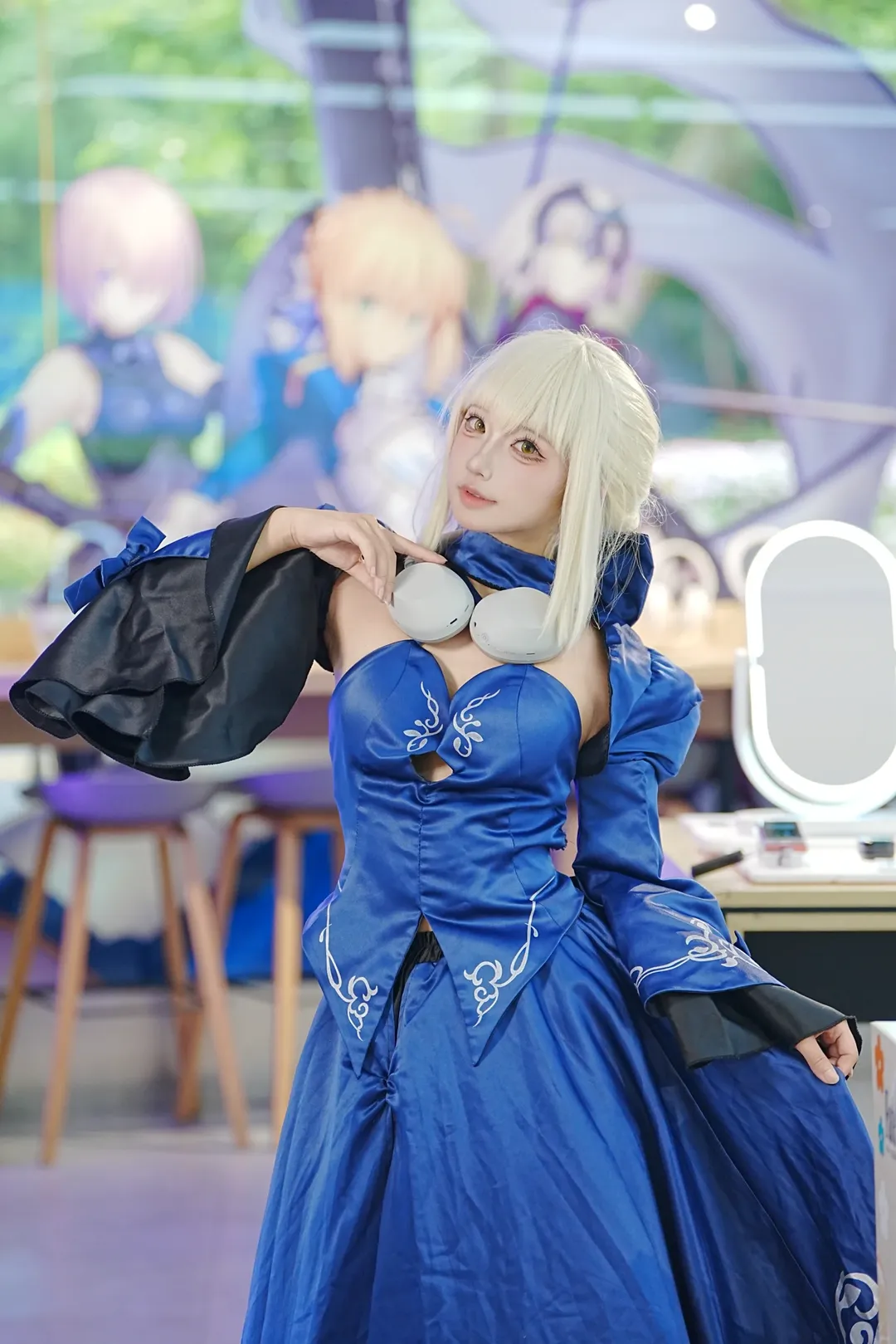 FGO, 索尼微单, 黑呆cos, 黑丝cos, 索尼联动
