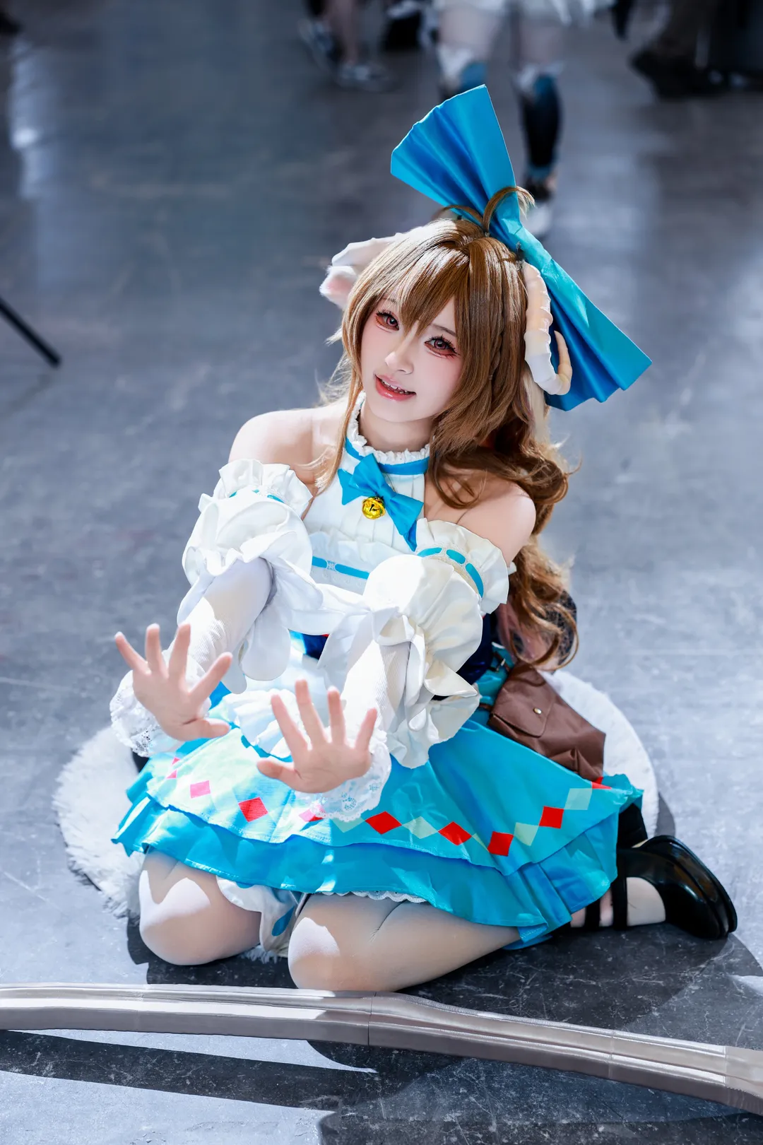 cosplay, 漫展, 明日方舟, 白丝, 艾雅法拉cos - 第6张