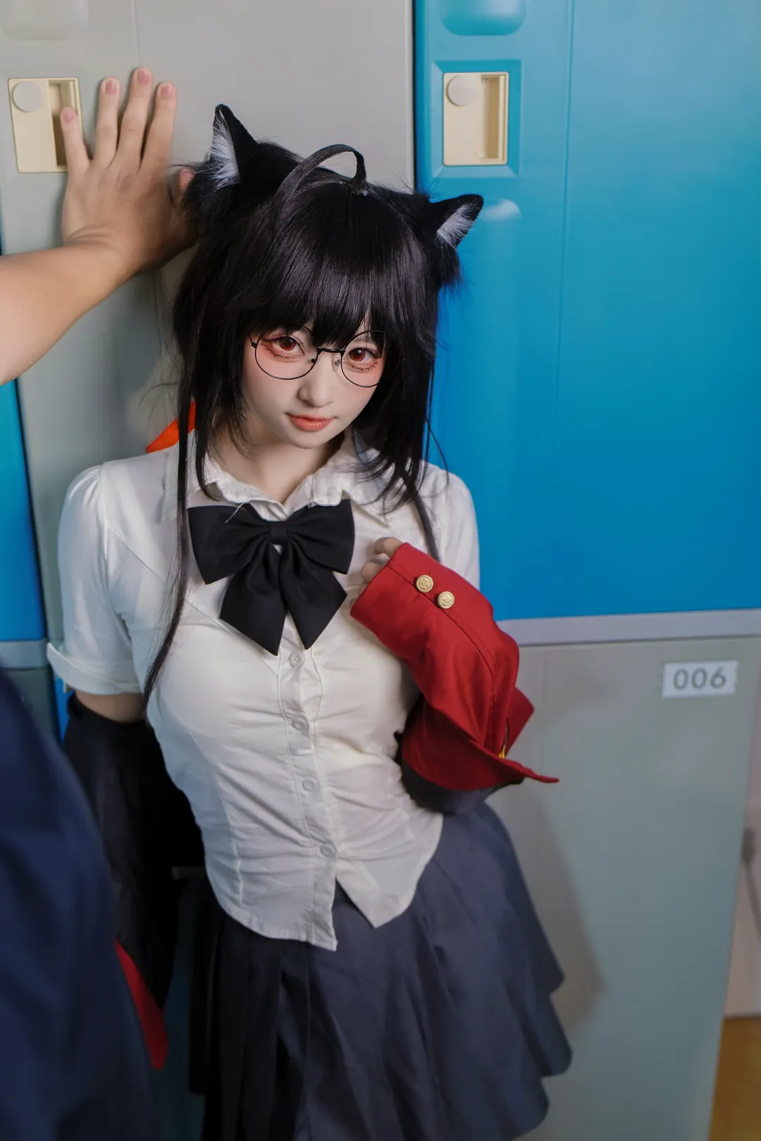碧蓝航线, 二次元cosplay, 校园风, 黑丝穿搭, 大凤cos - 第2张