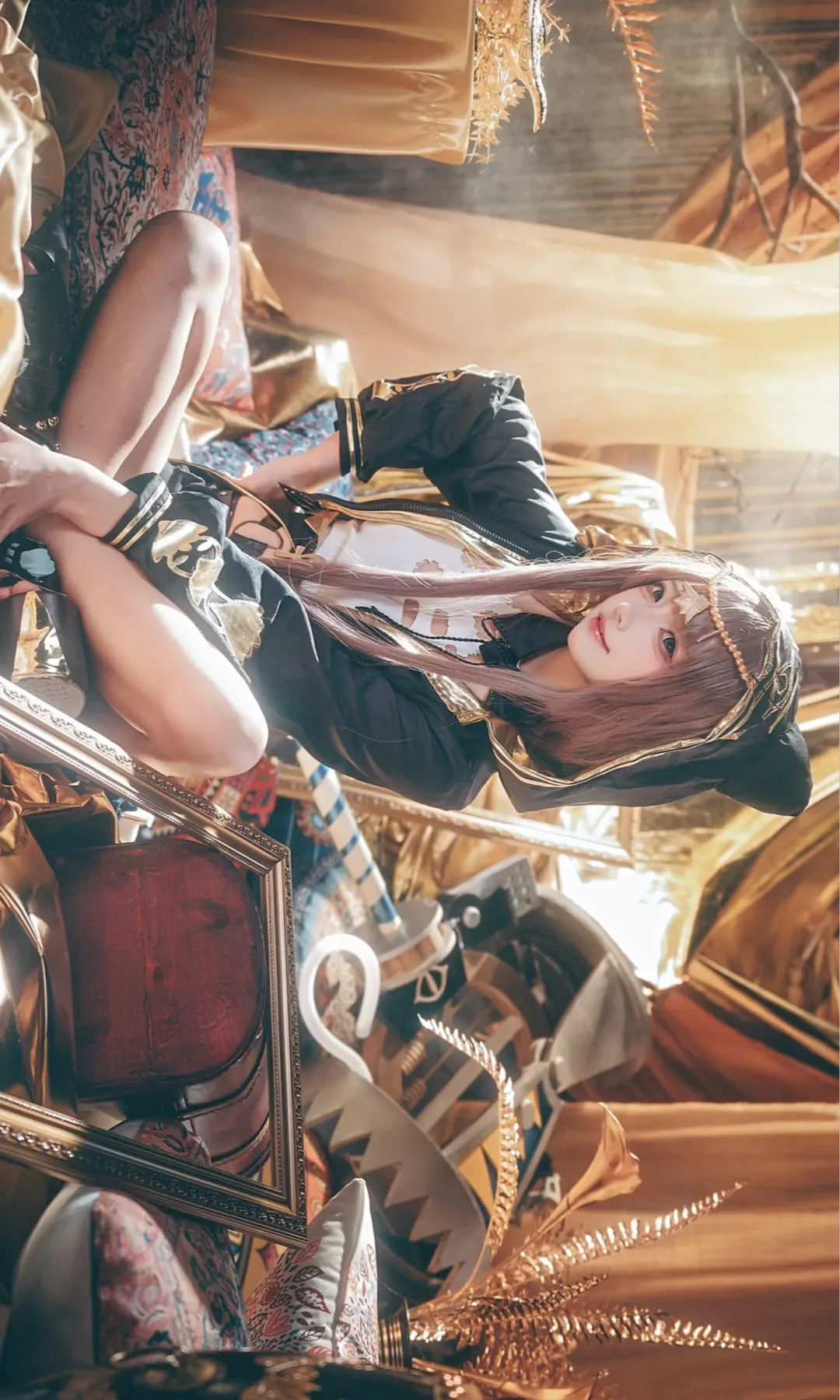 cosplay, 明日方舟, 复古风, 佩佩cos, 腿环 - 第2张