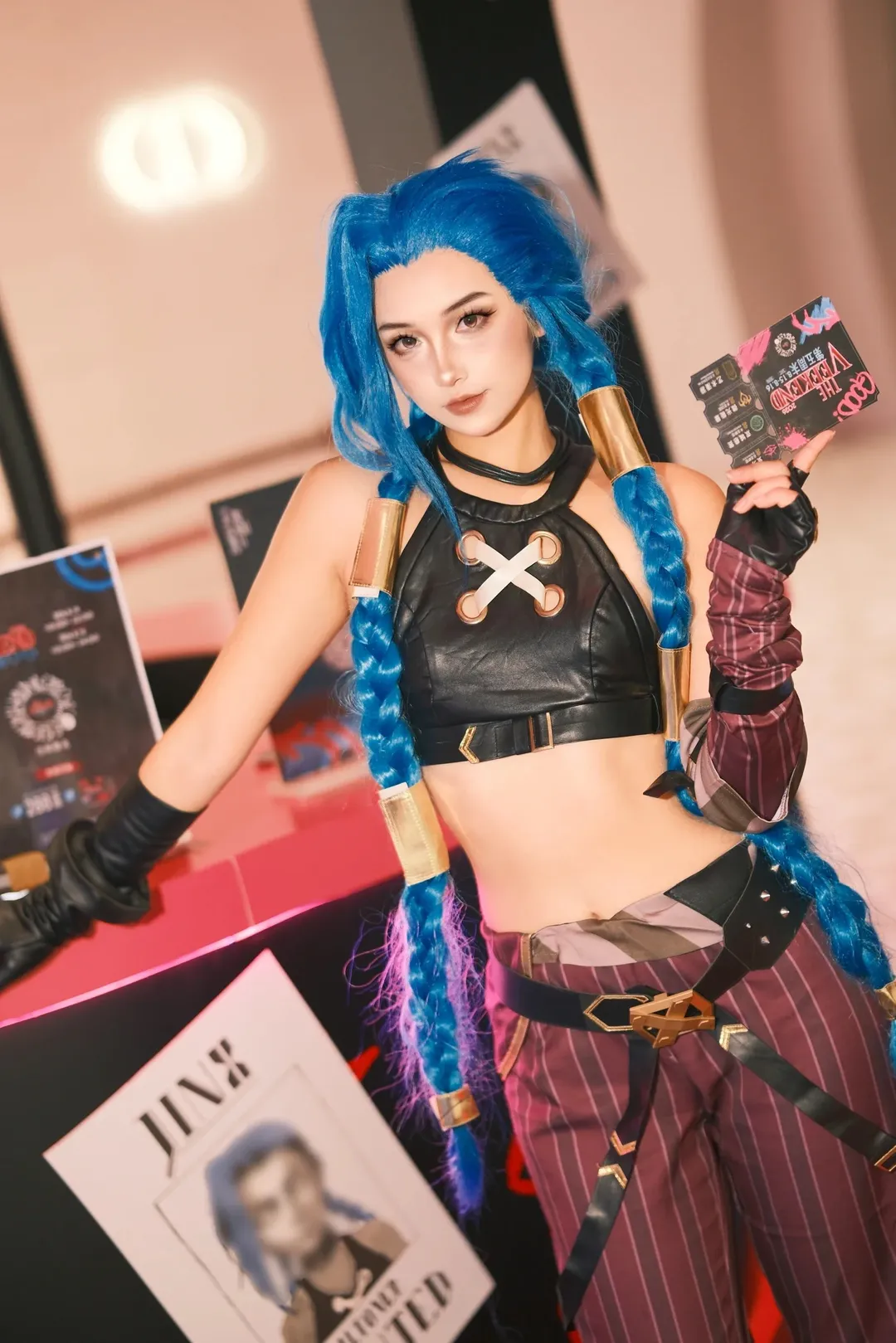 英雄联盟, cosplay现场, 金克丝cos, 线下cos, 前滩太古里 - 第10张