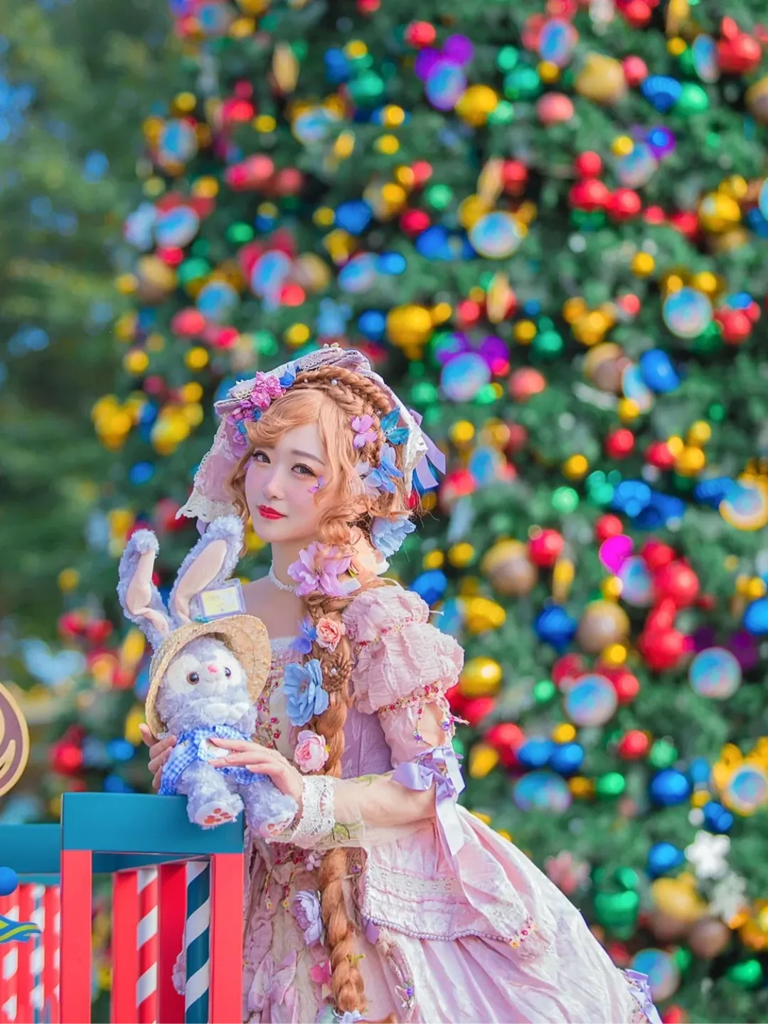 White stockings, Rapunzel cosplay, Rapunzel, Shanghai Disneyland, Disney runaway princess - Image 2
