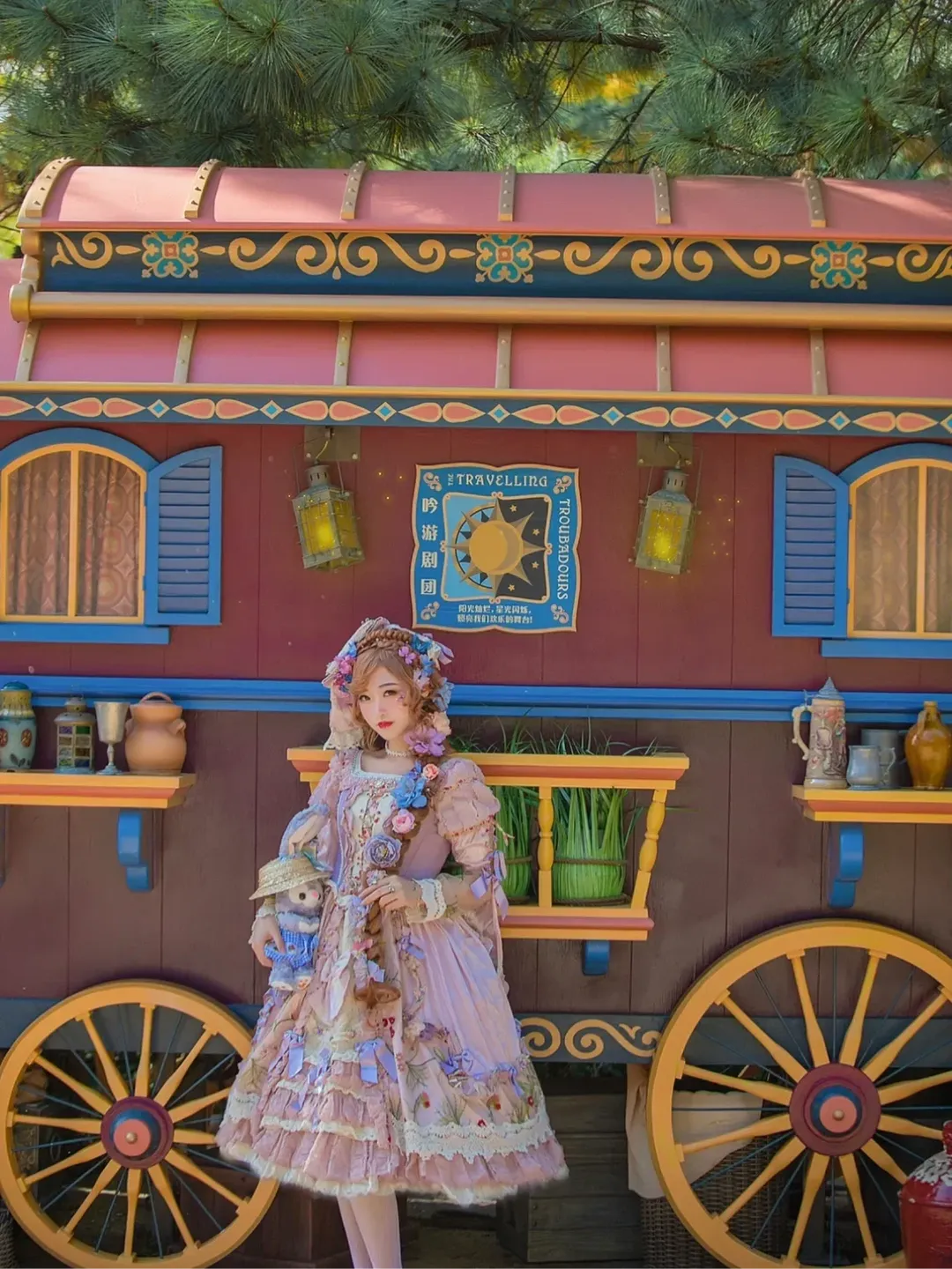 White stockings, Rapunzel cosplay, Rapunzel, Shanghai Disneyland, Disney runaway princess - Image 4