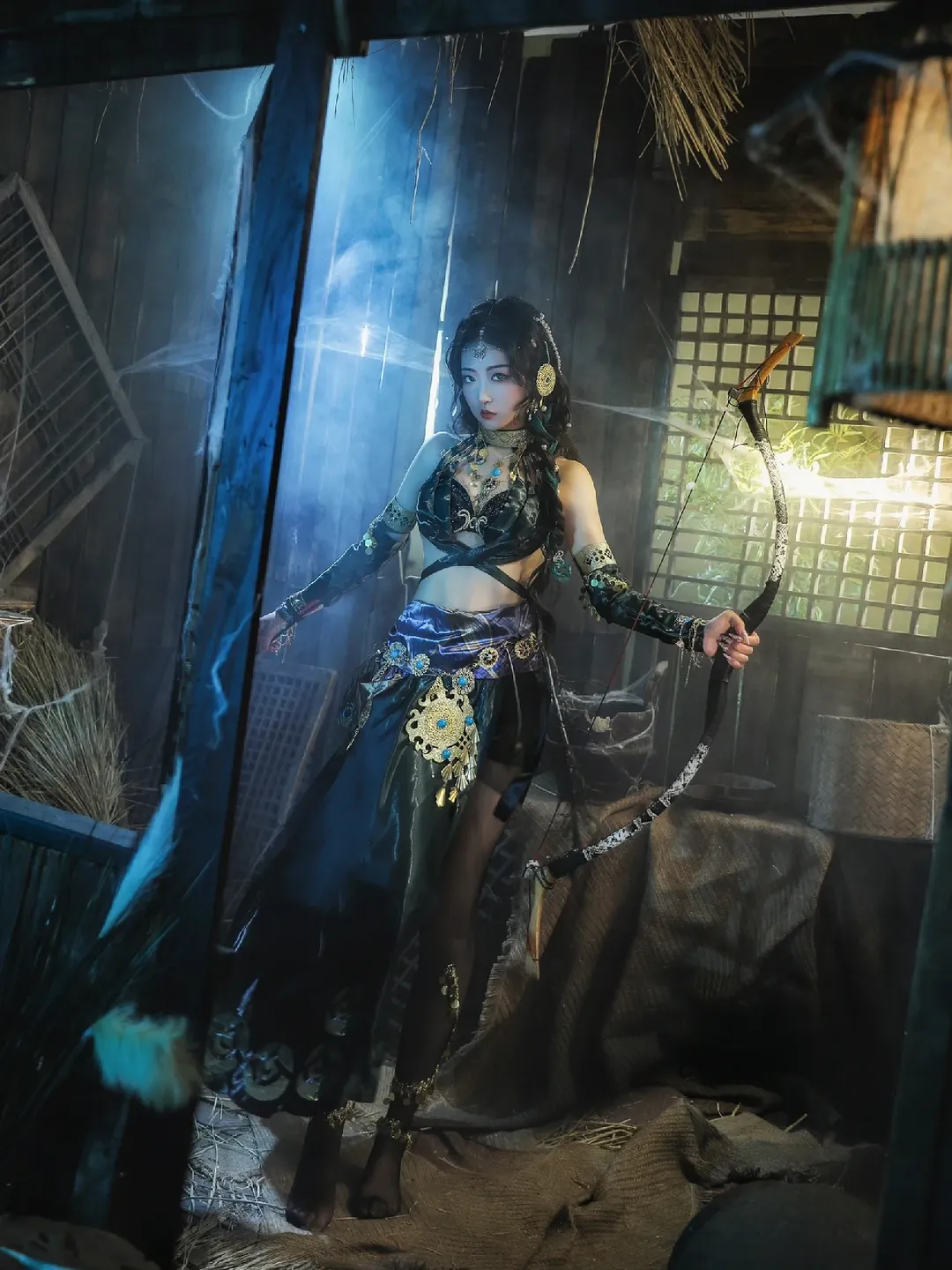 雰囲気のある写真, NARAKA: BLADEPOINT, 黒タイツ コーデ, ナラカ：ブレードポイント モバイル, カナン コスプレ - 3枚目