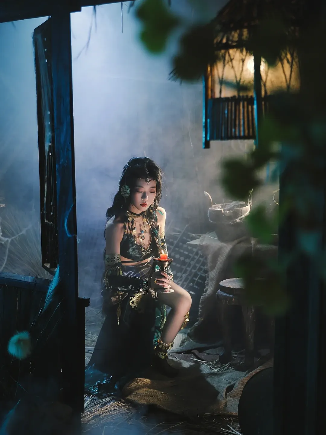 雰囲気のある写真, NARAKA: BLADEPOINT, 黒タイツ コーデ, ナラカ：ブレードポイント モバイル, カナン コスプレ - 5枚目