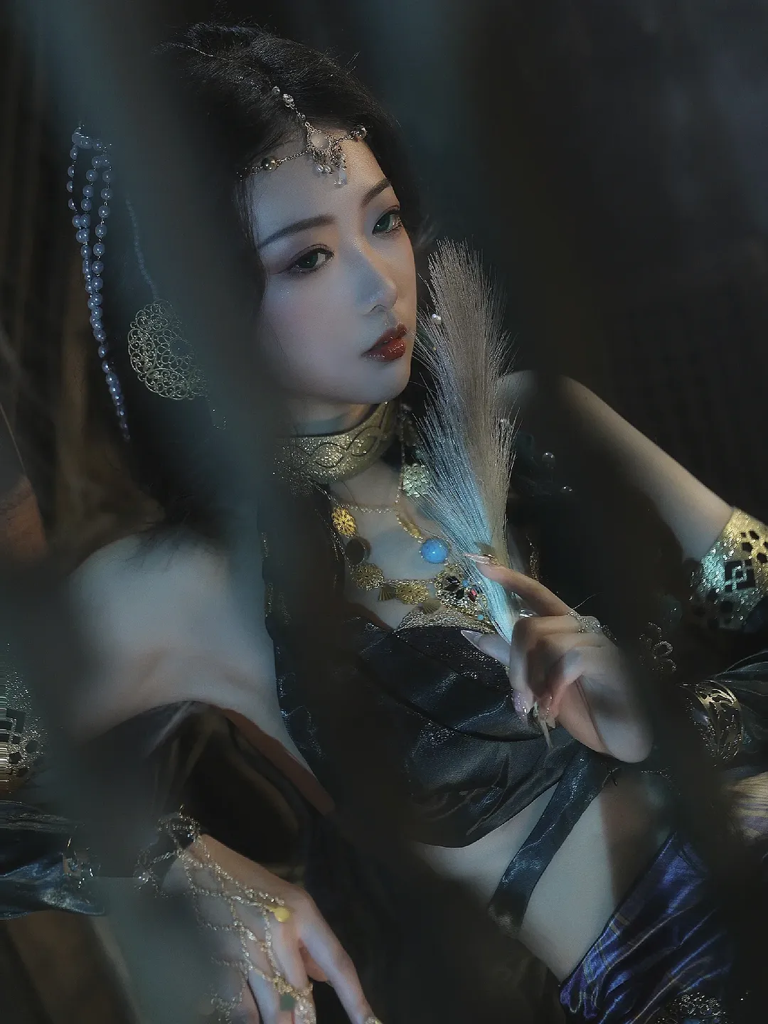 雰囲気のある写真, NARAKA: BLADEPOINT, 黒タイツ コーデ, ナラカ：ブレードポイント モバイル, カナン コスプレ - 9枚目