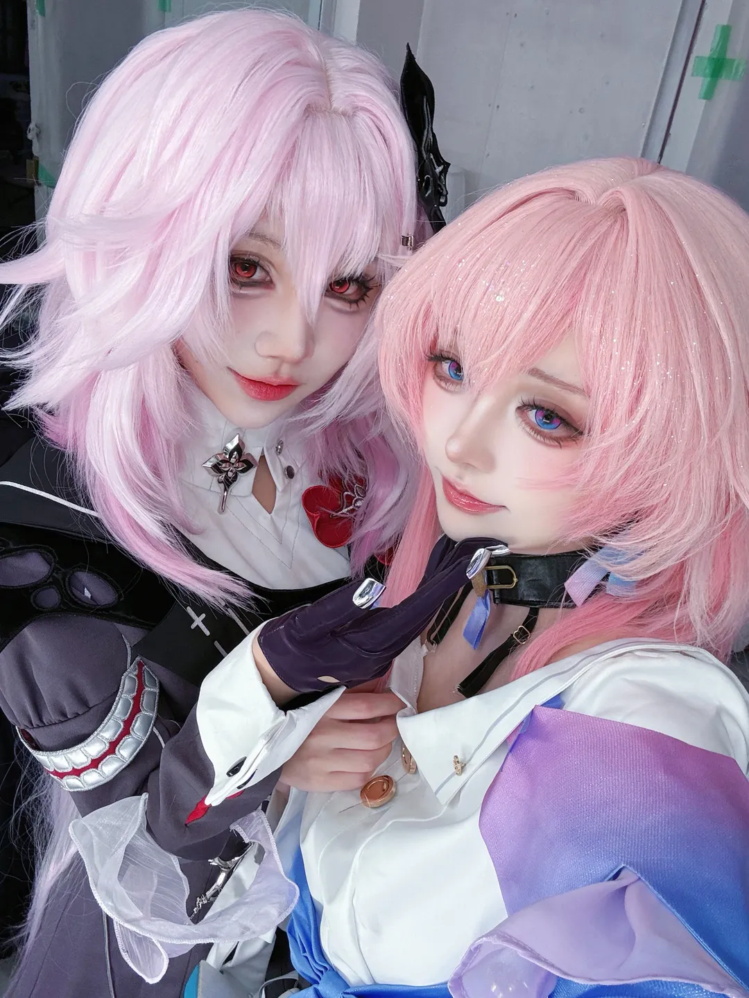崩坏星穹铁道, 漫展返图, 三月七cos, 长夜月cos, 双人cosplay