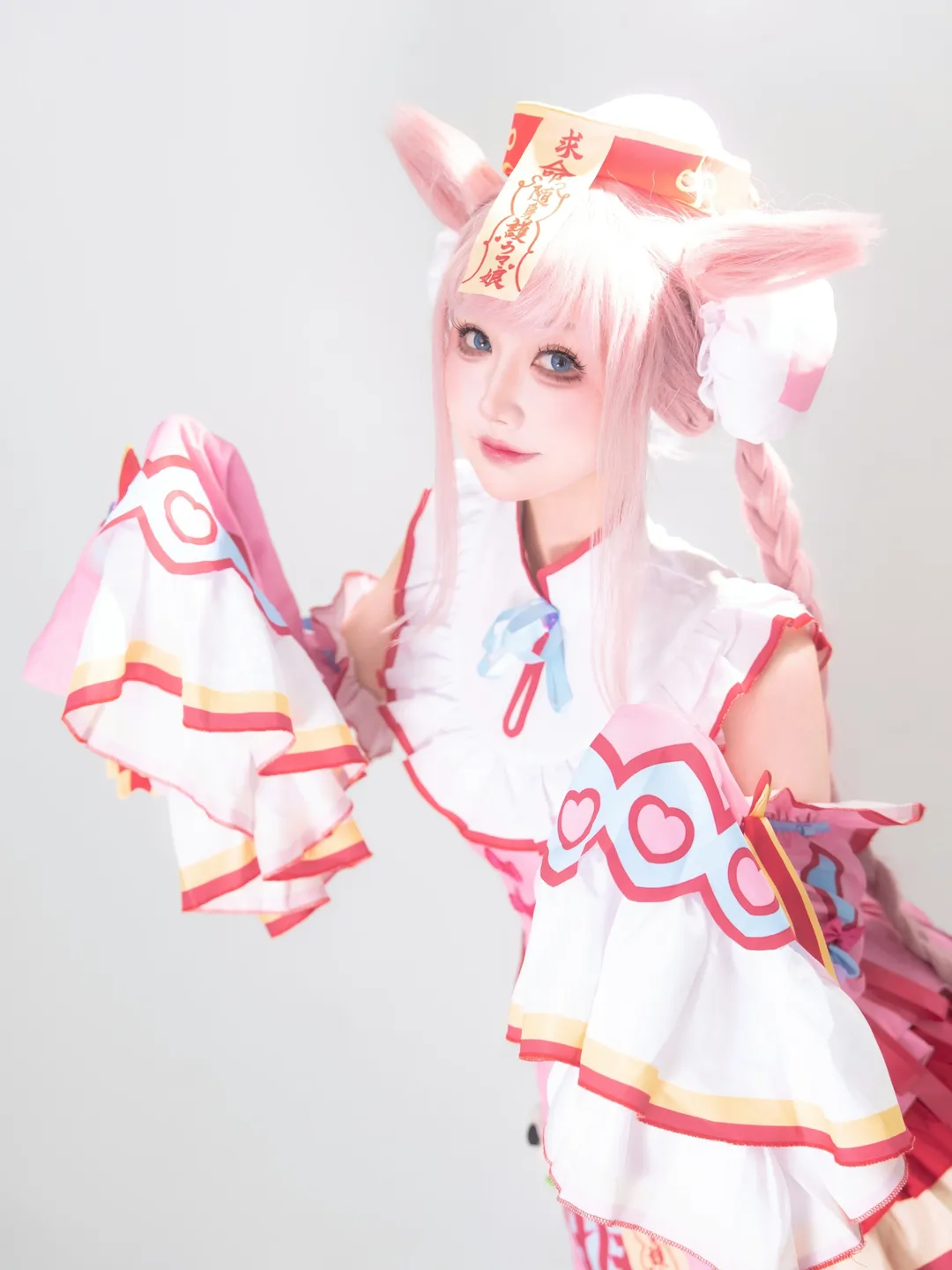 角色扮演, 二次元少女, 赛马娘, 爱丽数码cos, 粉发兽耳