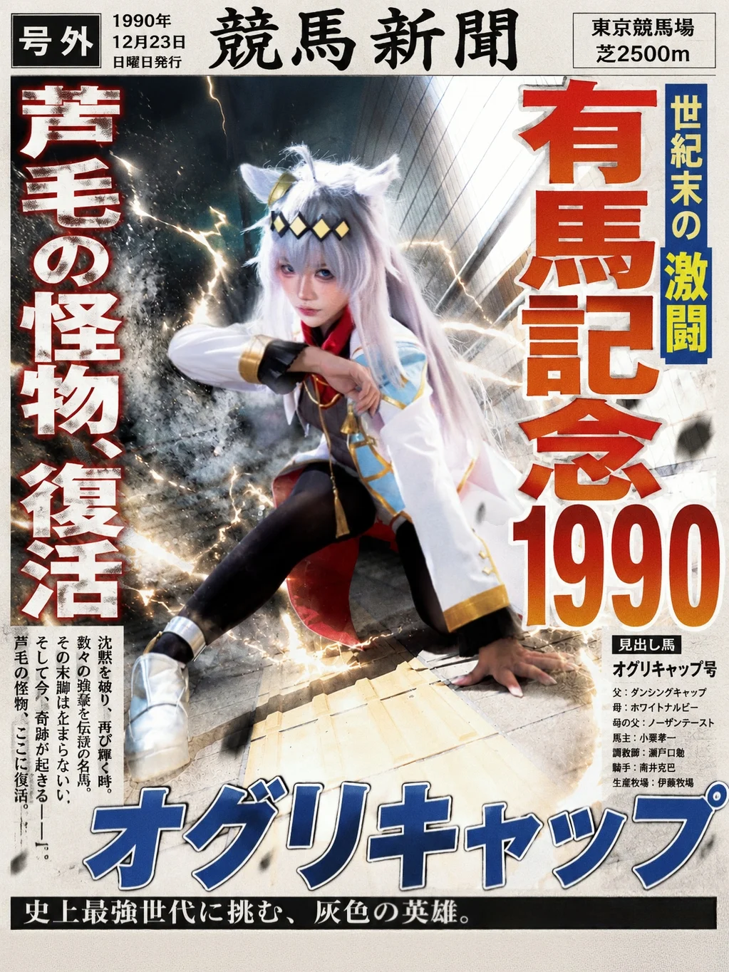 二次元, 小栗帽cos, 丝袜, 赛马娘芦毛的灰姑娘, cgcos