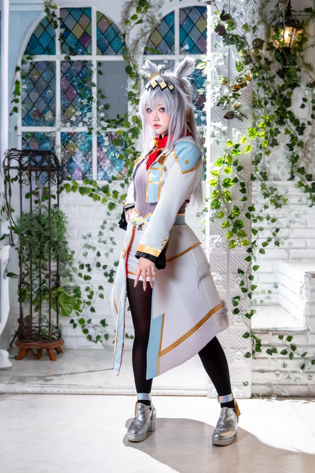 二次元, 棚拍, 黑丝, 赛马娘, 小栗帽cos