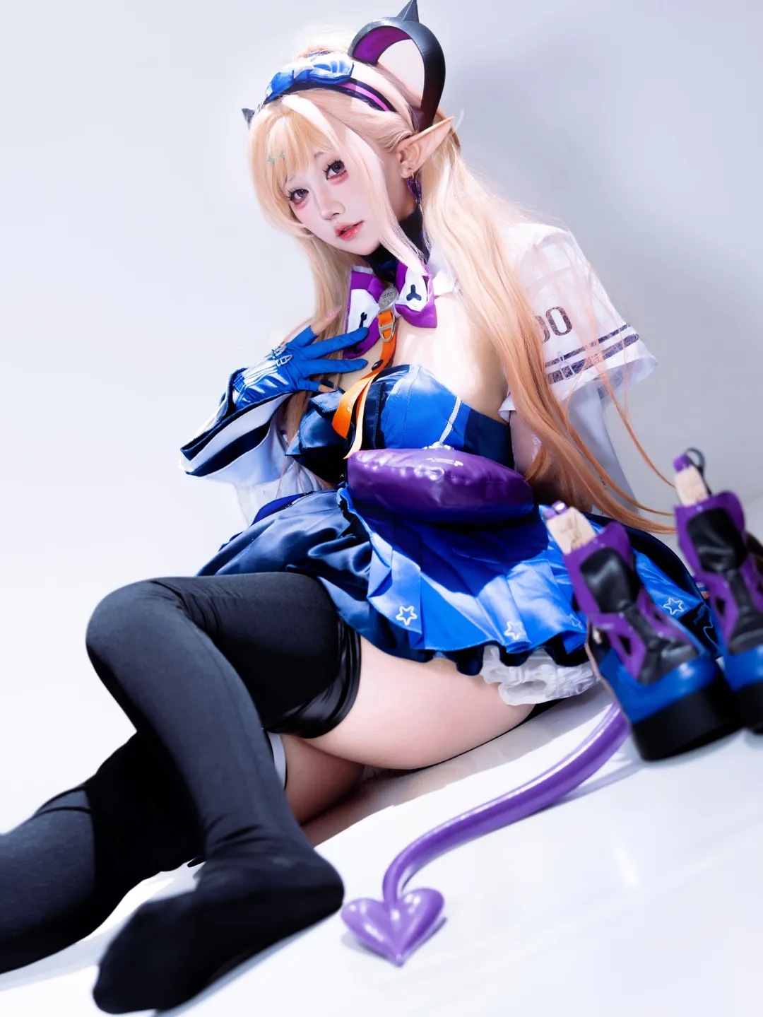 cosplay, 明日方舟终末地, 梨诺cos, 终末地向渊行, 笞心魔