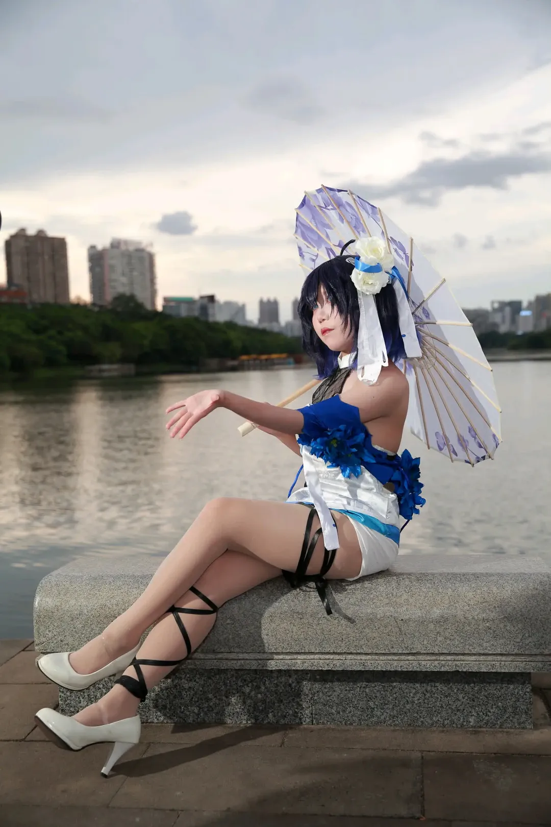 希兒cos, 崩壞三, cosplay攝影, 外景cos, 墨染鏡華 - 第2張