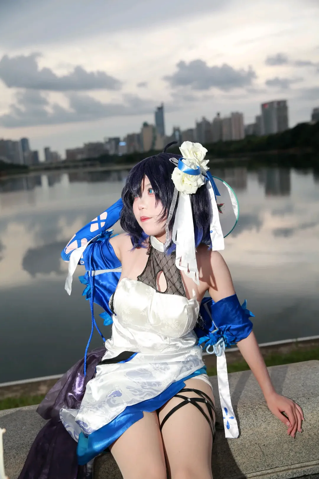 希儿cos, 崩坏三, cosplay摄影, 外景cos, 墨染镜华