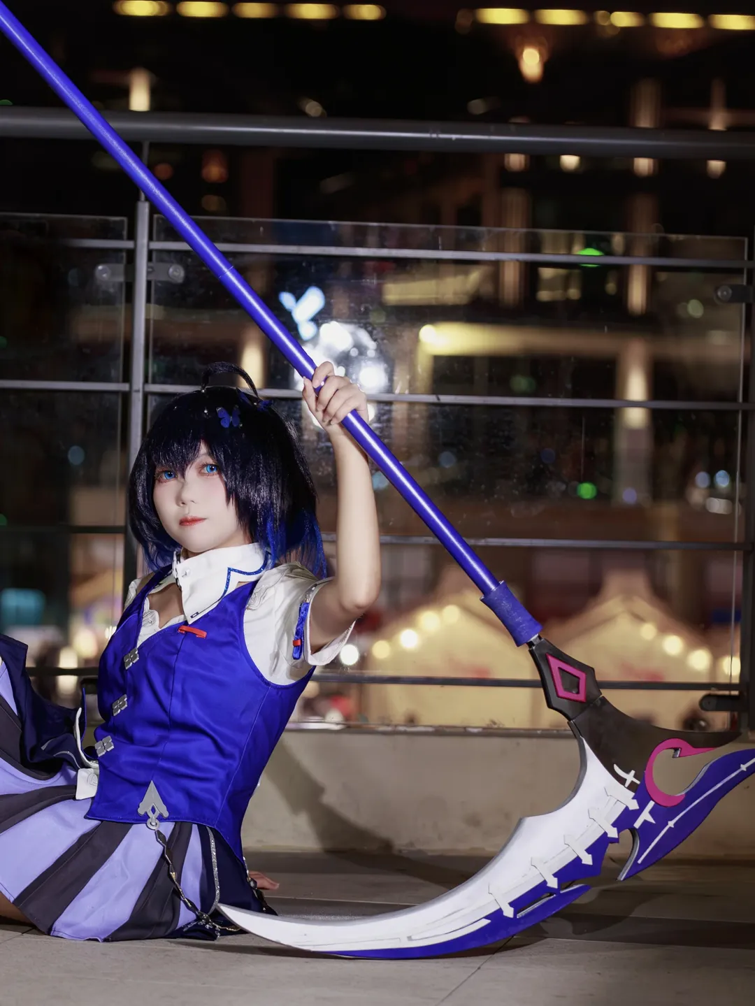 崩壊3rd, 二次元コスプレ, 白ストッキング, 鎌, ゼーレ・フェレライ コスプレ - 2枚目