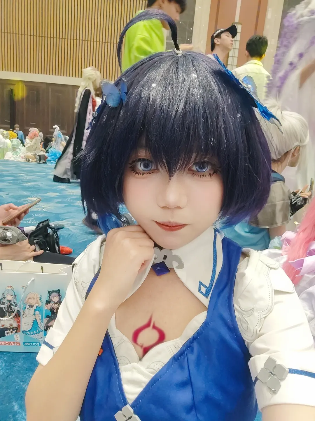 漫展, 希儿cos, 崩坏三, 蝴蝶, 冬典
