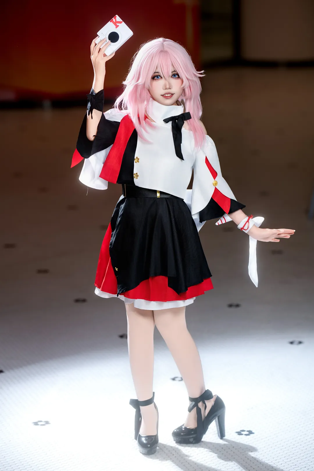 崩坏星穹铁道, 三月七cos, Cosplay日常分享, KFC联名cosplay, 粉色系cos摄影 - 第8张