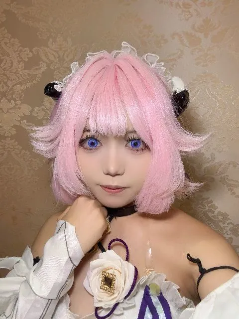 爱莉希雅cos, cosplay, 崩坏三, 女仆装, 白丝 - 第2张