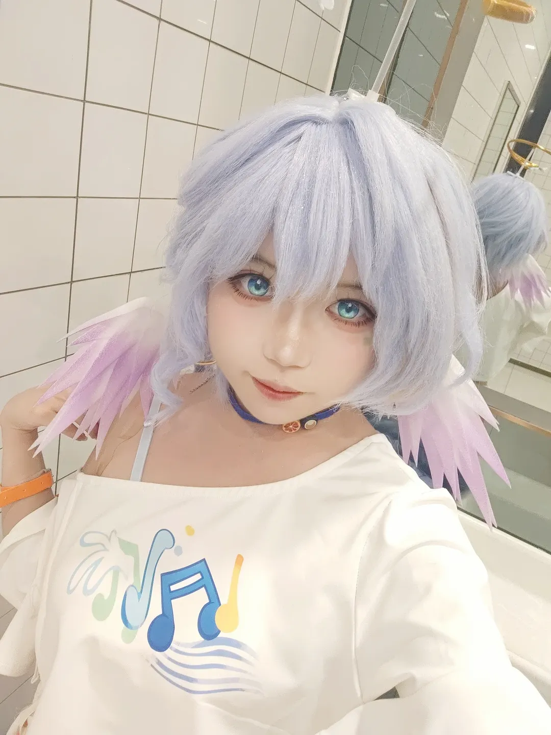 崩坏星穹铁道, 知更鸟cos, 女coser, cosplay美瞳, 次元幻眸
