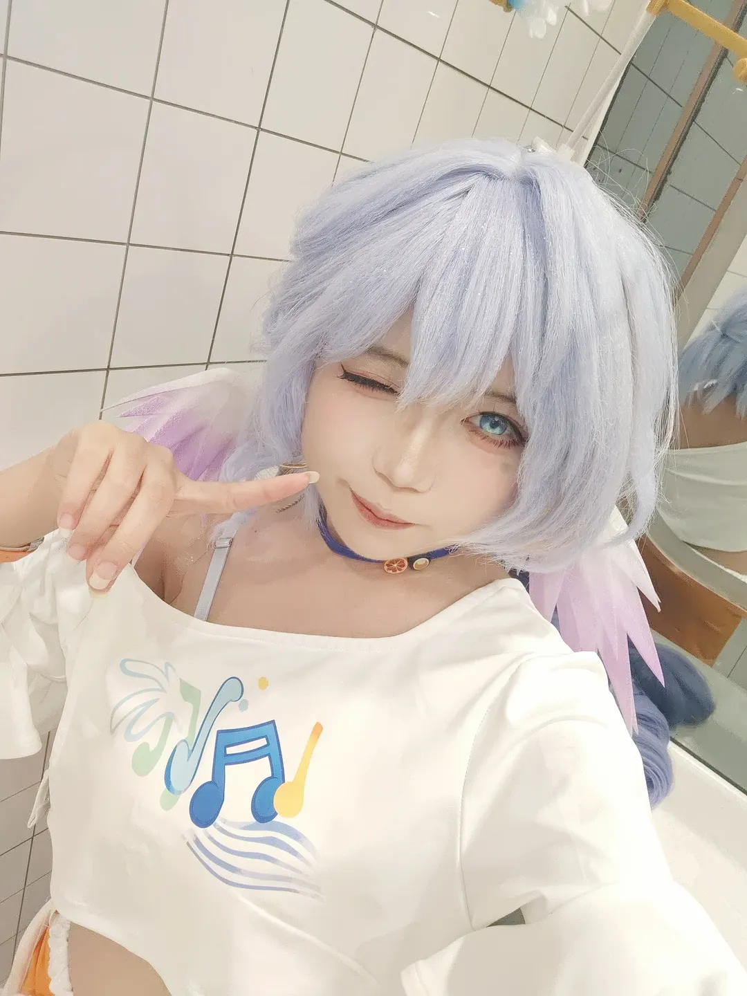 崩坏星穹铁道, 知更鸟cos, 女coser, cosplay美瞳, 次元幻眸 - 第4张