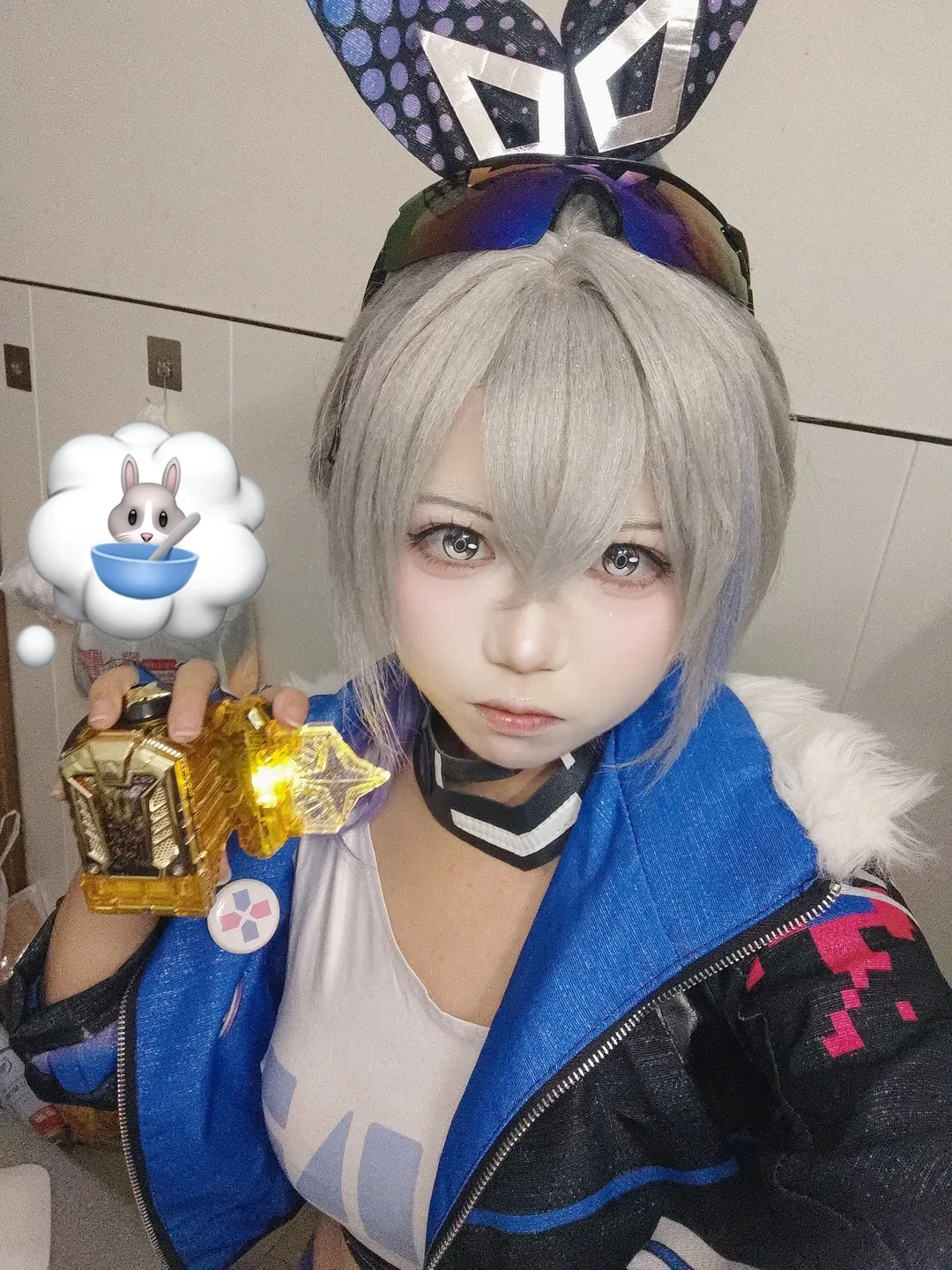 崩壊：スターレイル, 銀狼 コスプレ, コスプレ日常, アニメ風写真撮影, ゲームキャラクターの模写メイク - 3枚目