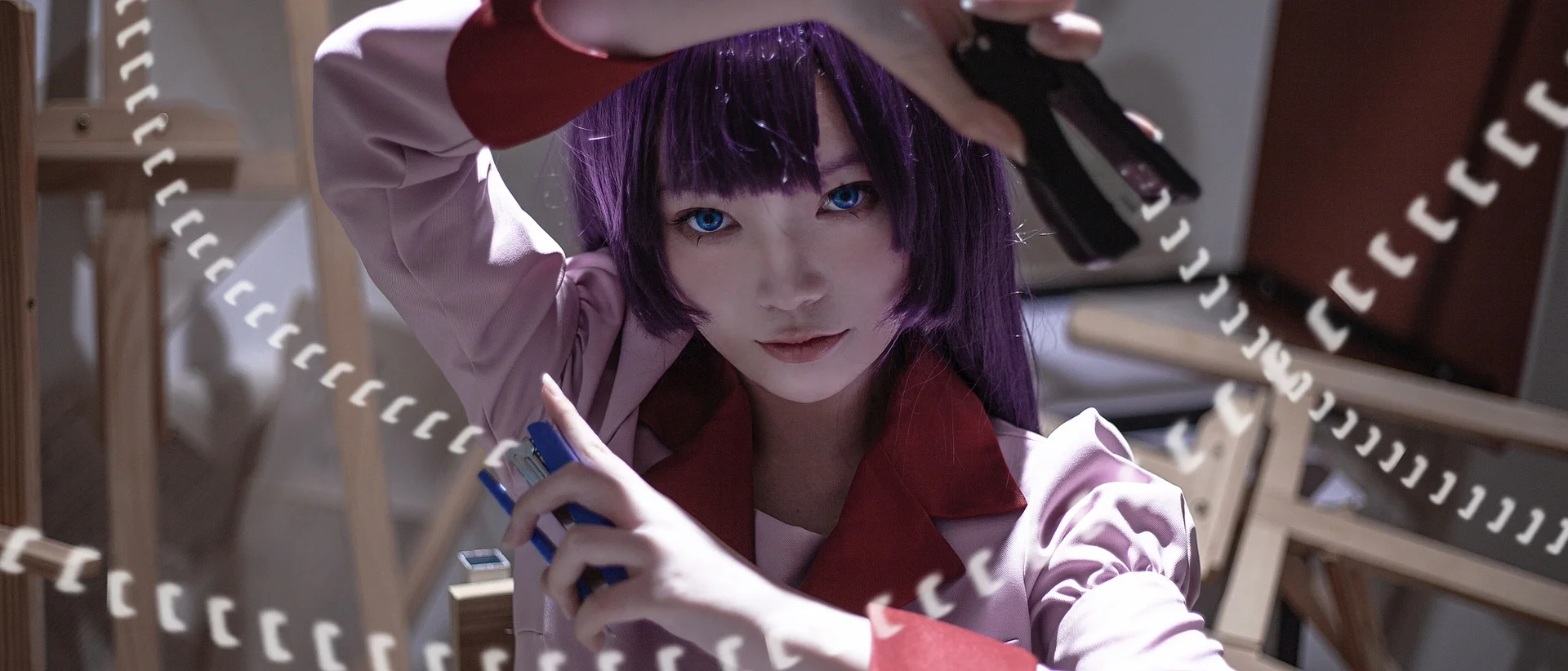 雰囲気のある写真, 撮影テクニック, コスプレ撮影, 黒タイツ コーデ, 1灯ライティング - 3枚目